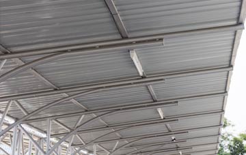 installing The Hollands metal roofing